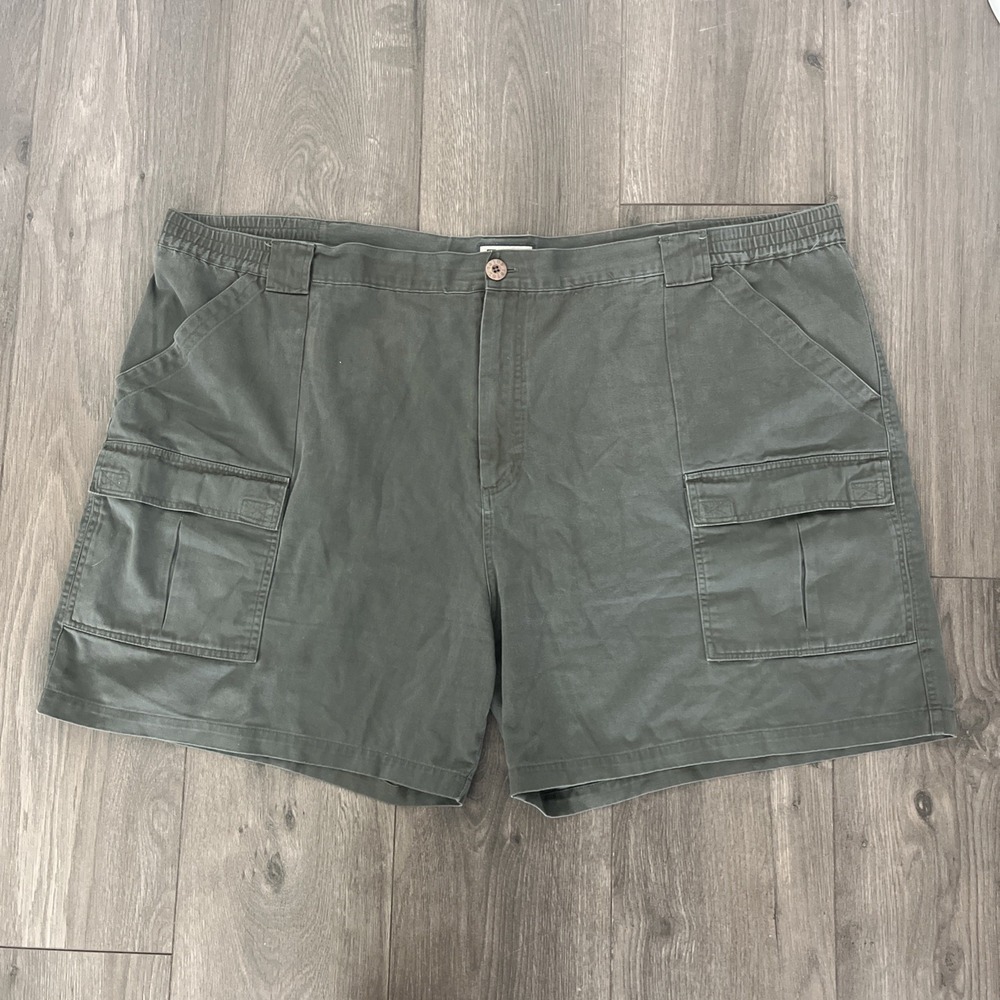 Talos Cargo Shorts Mens Sz 48 Dark Green